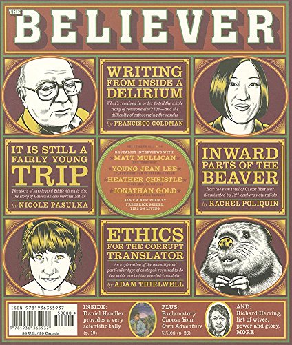 Beispielbild fr The Believer, Issue 92 zum Verkauf von Blackwell's