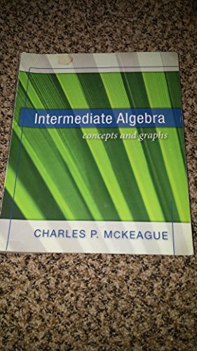 9781936368006: Intermediate Algebra (Concepts and Graphs)