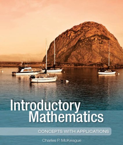 9781936368501: Introductory Mathematics (Concepts with Applications Series) [Taschenbuch] by...