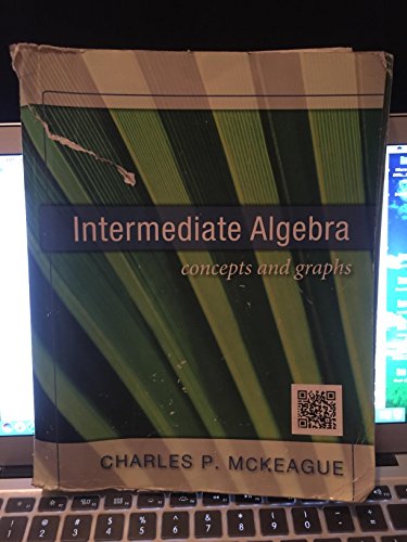 Imagen de archivo de Intermediate Algebra : Concepts and Graphs a la venta por Gulf Coast Books
