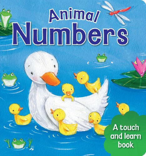 Beispielbild fr Animal Numbers (Animal Numbers - A touch and learn book) zum Verkauf von Wonder Book