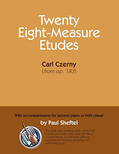 Beispielbild fr Twenty Eight-Measure Etudes [Of] Carl Czerny: With Accompaniments for Second Piano or MIDI Player zum Verkauf von Ria Christie Collections