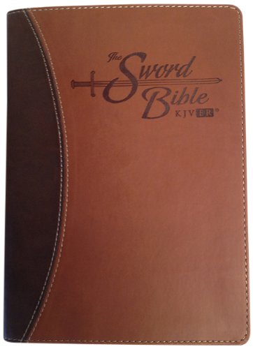 9781936428113: Holy Bible: King James Version Easy Reader (KJVER), Sword Bible, Personal Size, Brown/Brown Duotone Leather-like