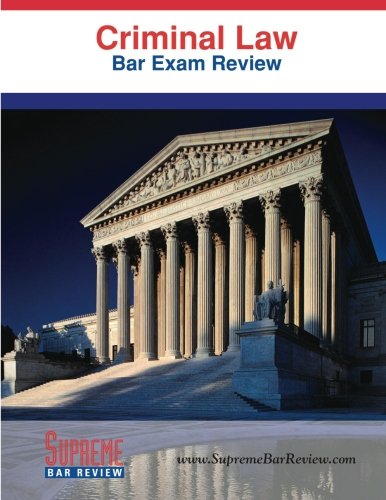 Beispielbild fr Criminal Law: Bar Exam Review zum Verkauf von Revaluation Books