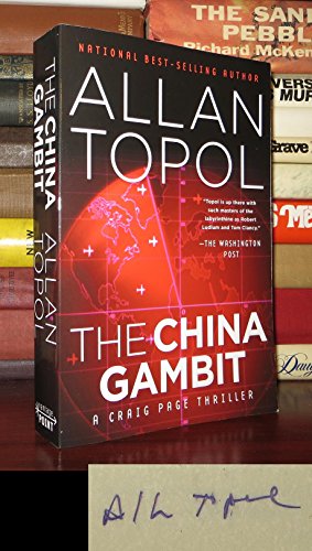 Beispielbild fr The China Gambit: A Craig Page Thriller zum Verkauf von Wonder Book