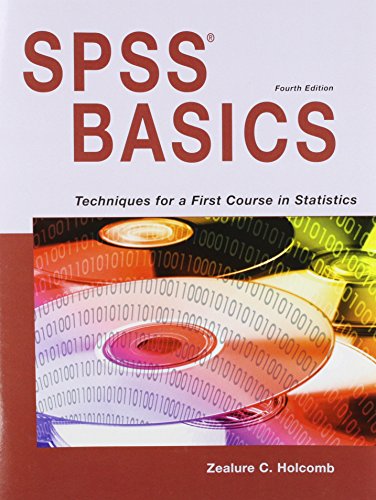 9781936523122: SPSS Basics: Techniques for a First Course in Statistics