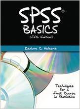 9781936523252: SPSS Basics: Techniques for a First Course in Statistics