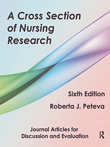 Beispielbild fr A Cross Section of Nursing Research: Journal Articles for Discussion and Evaluation zum Verkauf von BooksRun