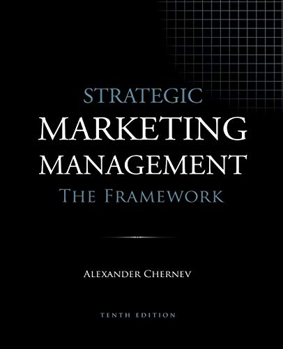 Beispielbild fr Strategic Marketing Management - The Framework, 10th Edition zum Verkauf von BooksRun