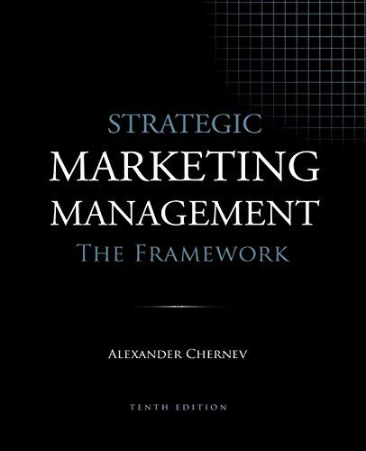 Stock image for Strategic Marketing Management - The Framework, 10th Edition for sale by Better World Books: West