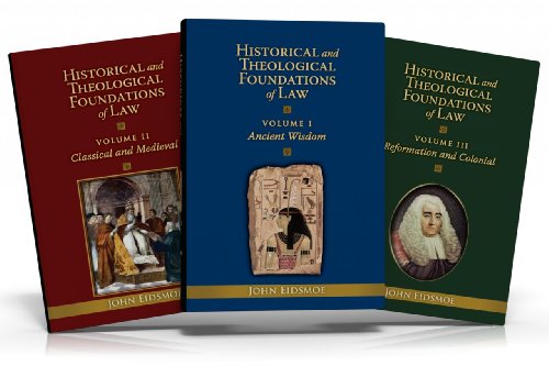 Stock image for Historical and Theological Foundations of Law (3 Book Set) for sale by GF Books, Inc.