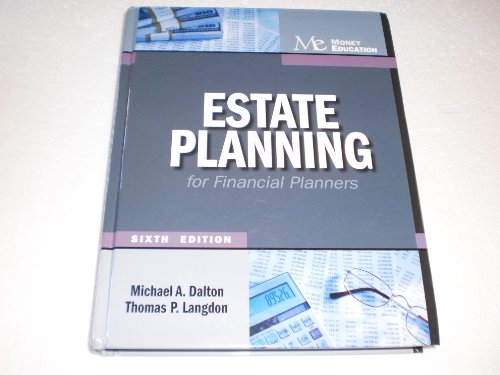 Beispielbild fr Estate Planning for Financial Planners zum Verkauf von SecondSale