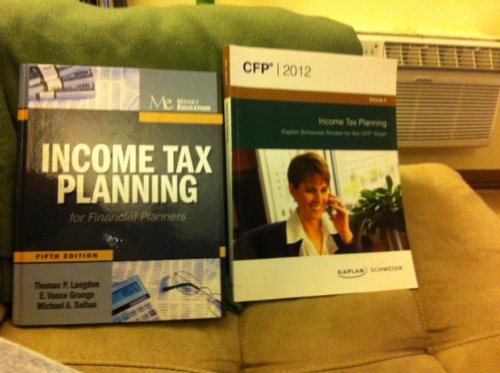 Beispielbild fr Income Tax Planning for Financial Planners zum Verkauf von ThriftBooks-Atlanta