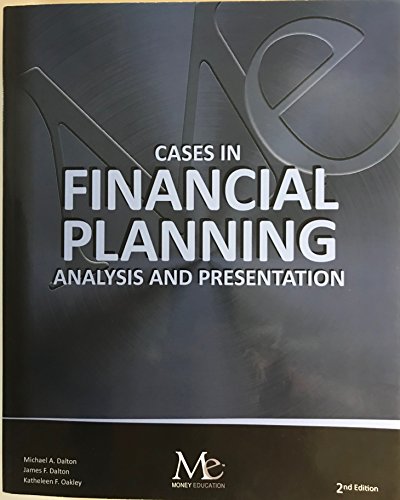 Stock image for Cases in Financial Planning 2nd Edition for sale by SecondSale