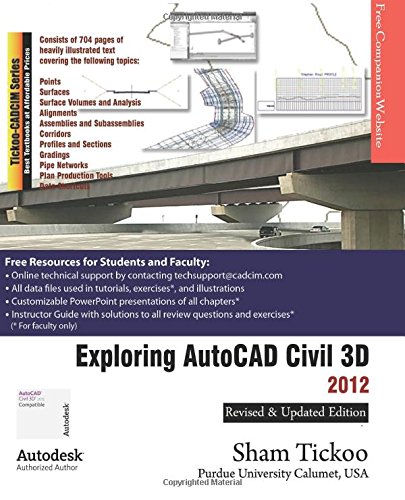 Imagen de archivo de Exploring AutoCAD Civil 3D 2012 a la venta por Revaluation Books