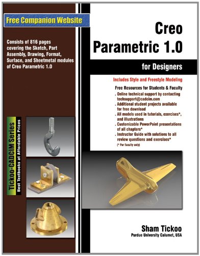 Stock image for Creo Parametric 1.0 for Designers for sale by HPB-Red