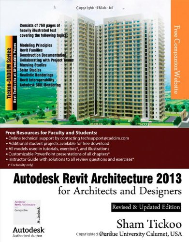 Beispielbild fr Autodesk Revit Architecture 2013 for Architects and Designers zum Verkauf von Better World Books