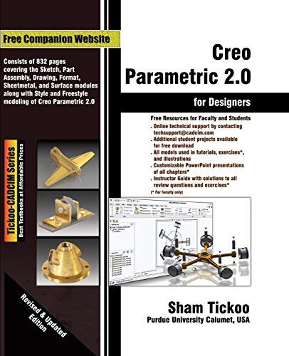 Beispielbild fr Creo Parametric 2.0 for Designers zum Verkauf von Half Price Books Inc.