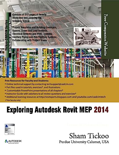 9781936646425: Exploring Autodesk Revit MEP 2014 (Tickoo-Cadcim)