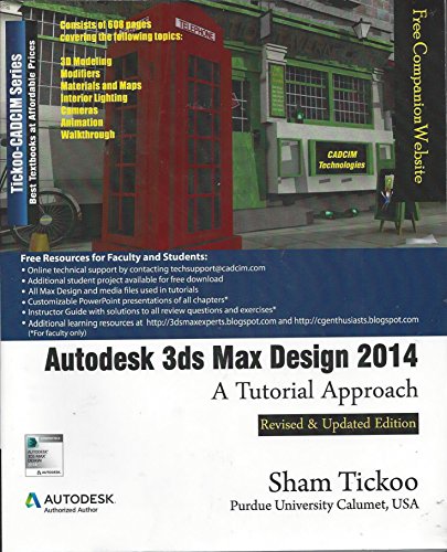 Stock image for Autodesk 3ds Max Design 2014: A Tutorial Approach for sale by suffolkbooks