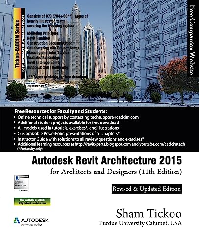 Stock image for Autodesk Revit Architecture 2015 for Architects and Designers for sale by HPB-Red