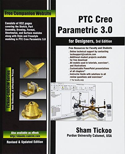 9781936646920: PTC Creo Parametric 3.0 for Designers