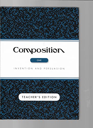 Stock image for Composition I Invention and Persuasion, Teacher's Edition for sale by HPB-Red