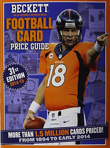 Beispielbild fr Beckett Football Card Price Guide 2015 zum Verkauf von Orion Tech