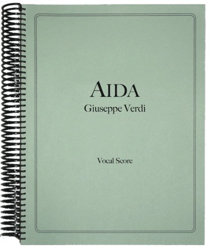 9781936710003: Verdi - Aida Vocal Score