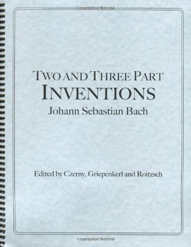 9781936710539: Two and Three Part Inventions by Johann Sebastian Bach (2011) Spiral-bound