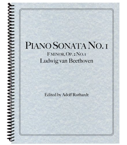 9781936710607: Beethoven - Piano Sonata in F Minor, Op. 2 No. 1