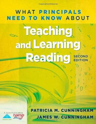Beispielbild fr What Principals Need to Know About Teaching and Learning Reading zum Verkauf von BooksRun