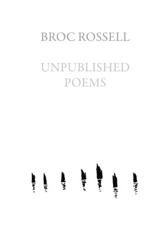 9781936767045: Unpublished Poems