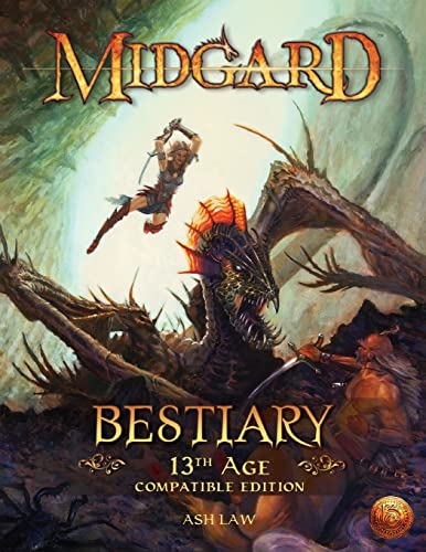 Imagen de archivo de Midgard Bestiary a la venta por Better World Books