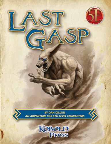 Stock image for Last Gasp: A 5th Edition Adventure for 6th-Level Characters for sale by Save With Sam