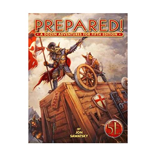 Beispielbild fr Prepared: A Dozen Adventures for 5th Edition zum Verkauf von Better World Books