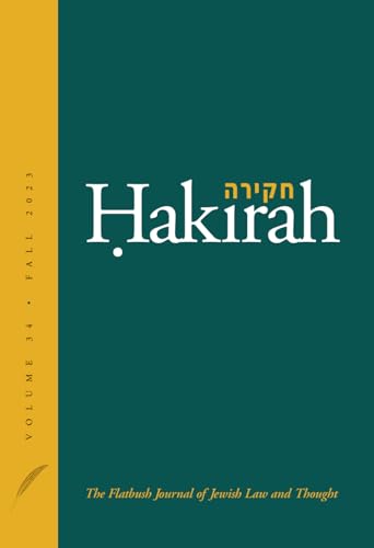 Stock image for Hakirah: The Flatbush Journal of Jewish Law and Thought (Volume 34) for sale by Greenway