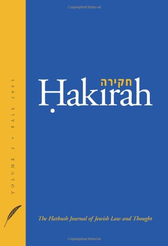 Hakirah: The Flatbush Journal of Jewish Law and Thought (9781936803323) by Zelcer, Heshey; Buchman, Asher Benzion; Rabinowitz, Dan; Epstein, Sheldon; Dickman, Bernard; Wilamowsky, Yonah; Stolper, Pinchus; Guttmann, David;...