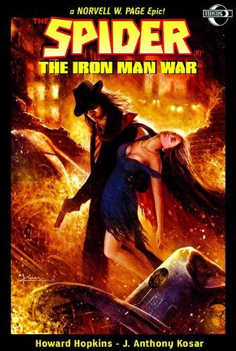 Stock image for The Spider: The Iron Man War for sale by HPB-Diamond