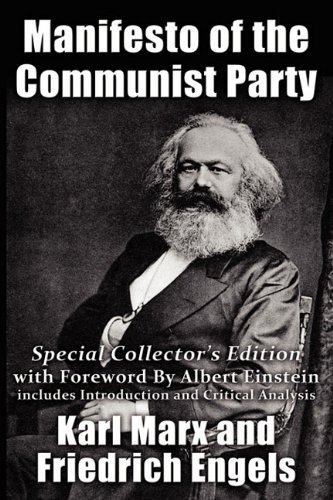 Imagen de archivo de Manifesto of the Communist Party Special Collector's Edition with Foreward By Albert Einstein a la venta por PBShop.store US