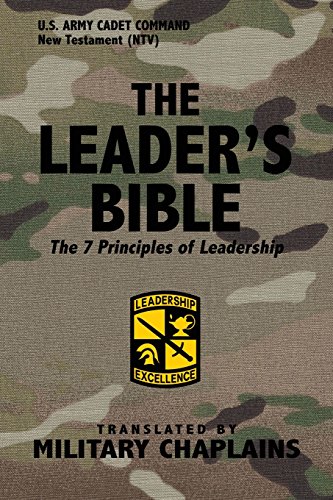 Beispielbild fr The Leader's Bible (US Army Cadet Command) By Military Chaplains zum Verkauf von BooksRun