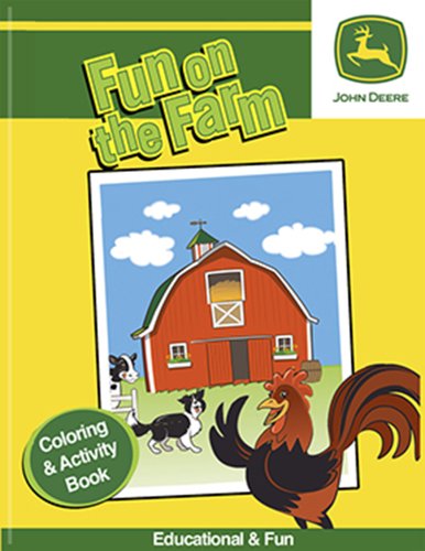 9781936890293: John Deere Fun on the Farm Coloring & Activity Book