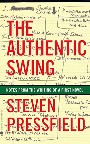 Beispielbild fr The Authentic Swing : Notes from the Writing of a First Novel zum Verkauf von Better World Books