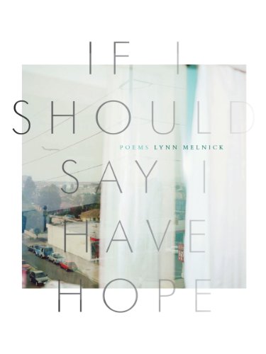 Imagen de archivo de If I Should Say I Have Hope a la venta por Better World Books