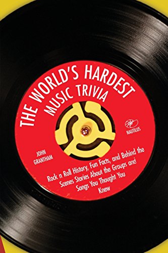 Stock image for The World's Hardest Music Trivia: Rock 'n' Roll History, Fun Facts, and Behind the Scenes Stories about the Groups and Songs You Thought You Knew for sale by FOLCHATT