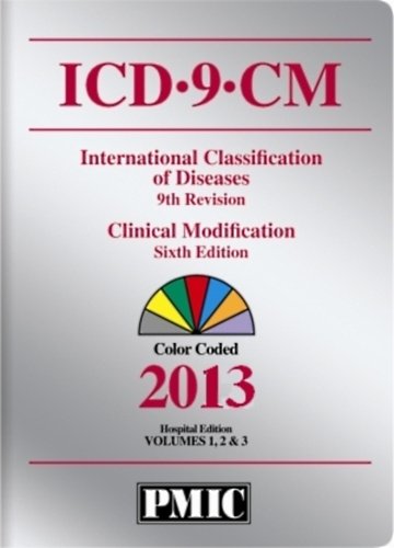 Stock image for 2013 ICD-9-CM Hospital Edition, Vols 1,2&3: Coder's Choice Version for sale by Better World Books