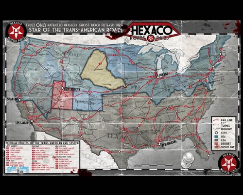 Imagen de archivo de Deadlands Noir Map: New Orleans/Hexaco (Savage Worlds, S2P10703) a la venta por HPB-Emerald