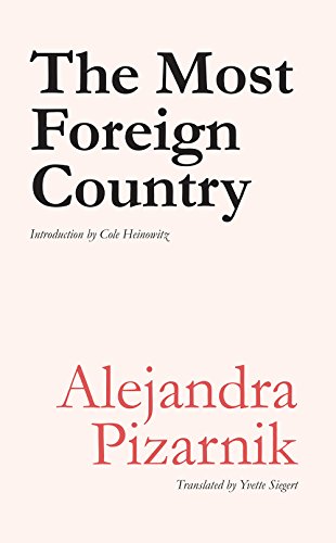 9781937027605: The Most Foreign Country (Lost Literature, 14)