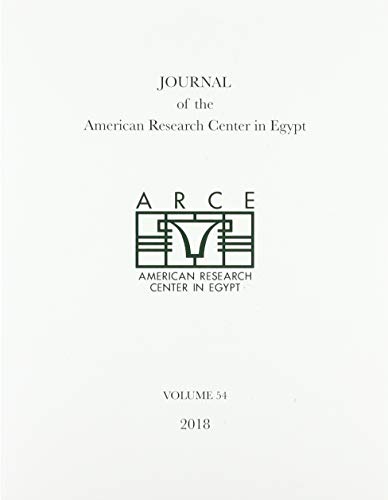 9781937040888: Journal of the American Research Center in Egypt, Volume 54 (2018)