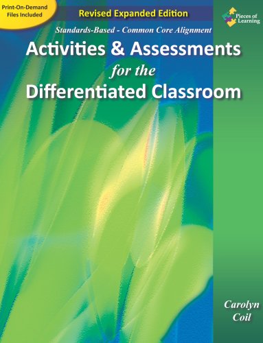 Stock image for Activities and Assessments for the Differentiated Classroom Revised Expanded Edition for sale by Better World Books